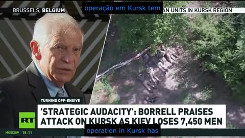 Ukraine loses thousands of men in Kursk while Borrell praises their 'strategic audacity'