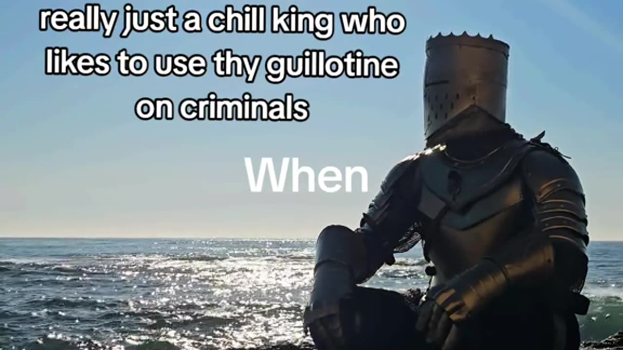 Chill king 👑🏰🔰🤺