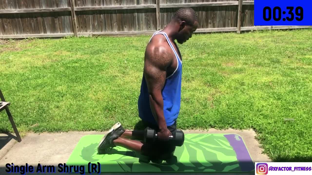 20 MINUTE BACK HYPERTROPHY WORKOUT (ONE DUMBBELL ONLY) | Real Time Workout (MUSCLE GROWTH AT HOME)