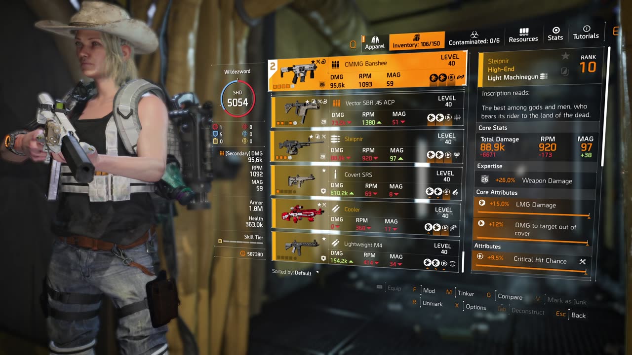 [HOLLYWOOD] Solo DCD Headquarters/Basic Elmo-Striker Build /19-08-24 #Gameplay #Division2 #TomClancy