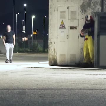 That Was Close... #scary #prank #pranks #funny #halloween