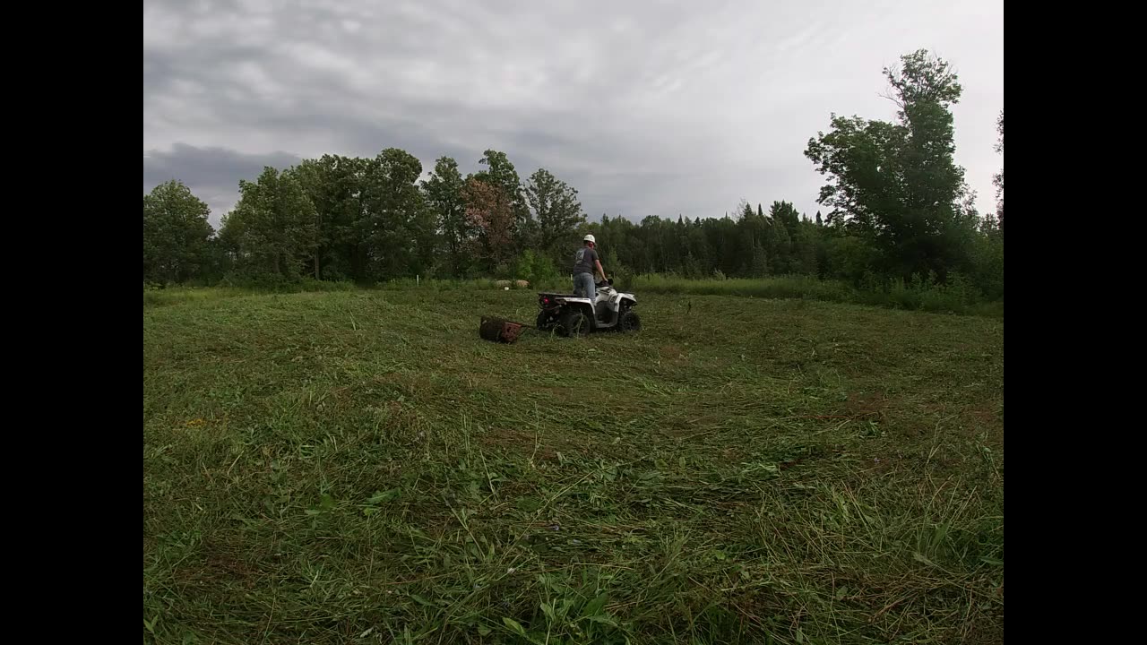 Two direction crimping with cultipacker