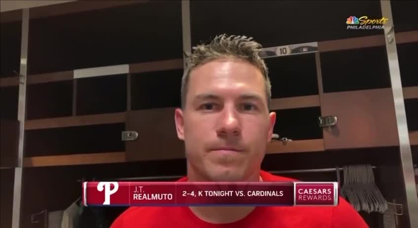 Unvaccinated Phillies’ J.T. Realmuto Responds to Canada Banning Him From Playing