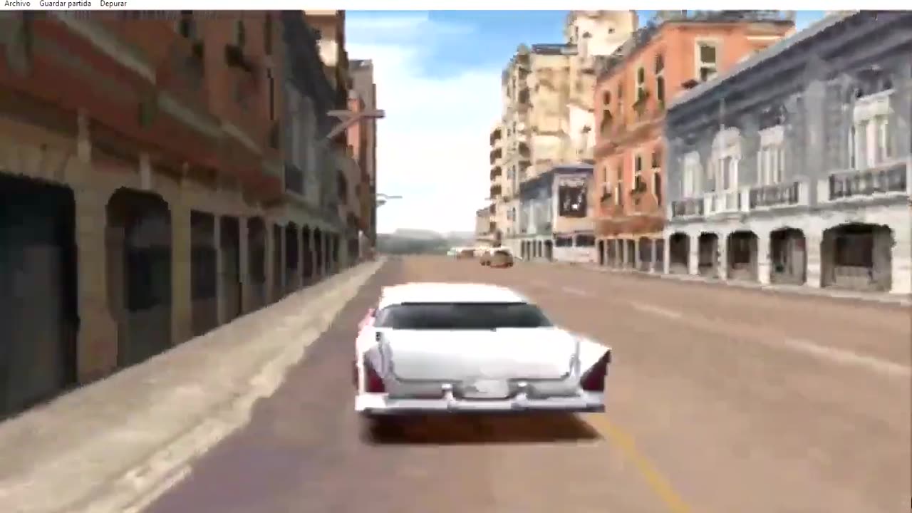 High speed chase of a 1958 Dodge Coronet car in Havana Cuba in the game Driver 2 - Part 13