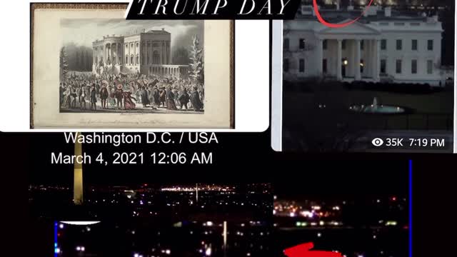 March 4th official Inauguration day