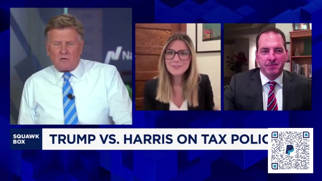 Democrat Strategist Embrasses Herself on CNBC