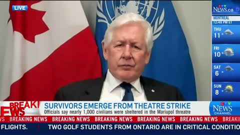 'Humanitarian disaster' _ Ambassador Bob Rae on Putin's operation in Ukraine