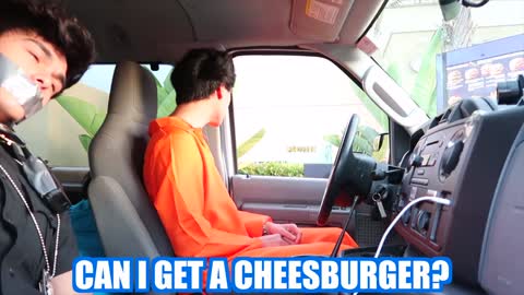 Drive Thru Prisoner Prank