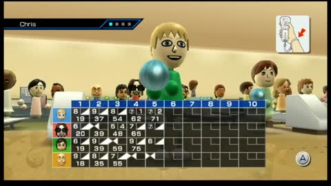 Wii Sports Bowling Game18 Part1