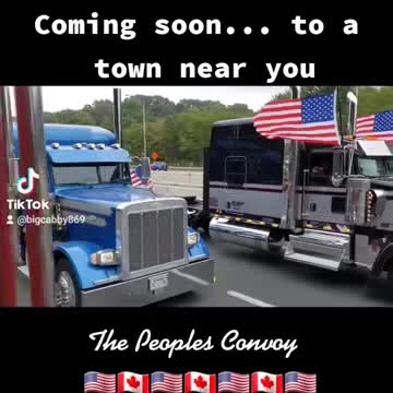 Get ready.... Feb 23rd FREEDOM CONVOY AMERICAN.