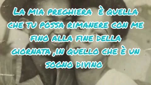 'My prayer"-The Platters (1957)-traduzione in italiano
