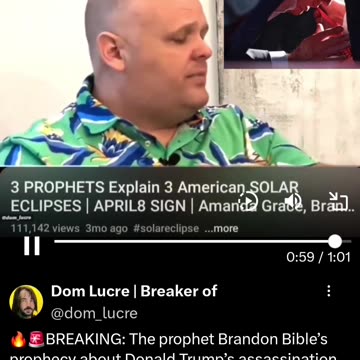 Trump Shooting Predicted 3 Months Ago