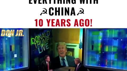 Trump Predicted Everything With China - 10 Years Ago!