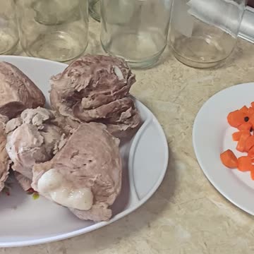 Ingredients for meat in jelly