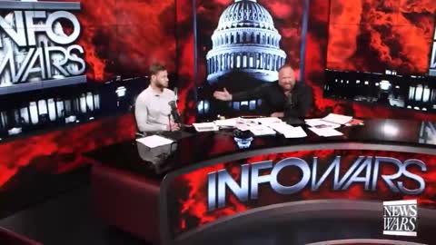 Alex Jones Freaks Out On Q Shaman