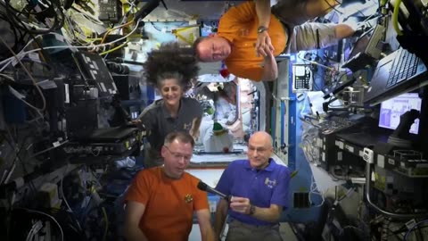 Stranded Boeing Starliner Astronauts Manage Thanksgiving Dinner in Space