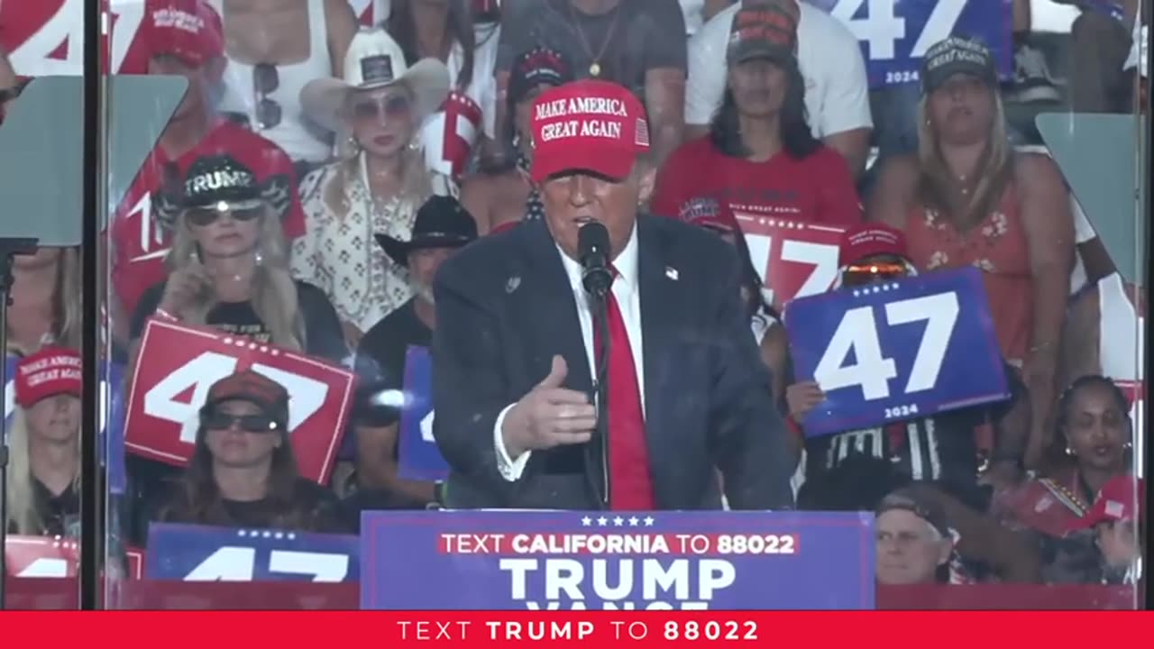 Donald J Trump - LIVE: President Trump in Coachella, CA