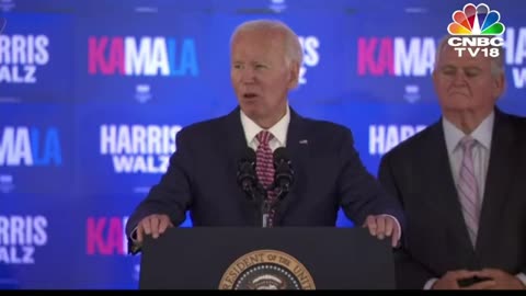 USA NNEWS LIVE: Joe Biden Mocks Trump For Refusing Debate With Kamala Harris in PA campaign | N18G