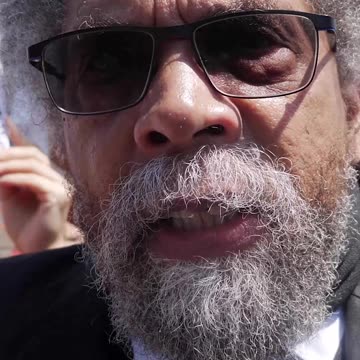 Cornel West: "Shame" on Kamala Harris