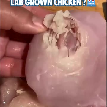 Why are people eating lab grown chicken?