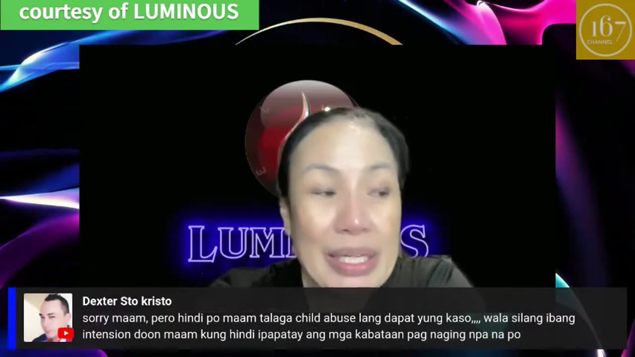 LUMINOUS LIVE 07152024 ang desisyon sa kaso ni ka satur at cong france castro