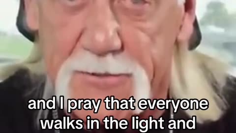 Hulk Hogan wwf legend walks with Jesus