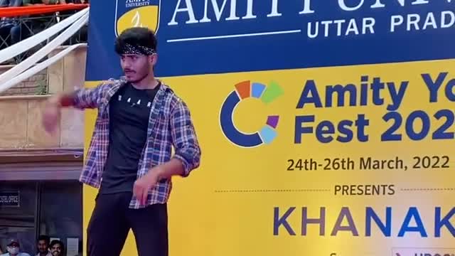 Amity University youth fest dance