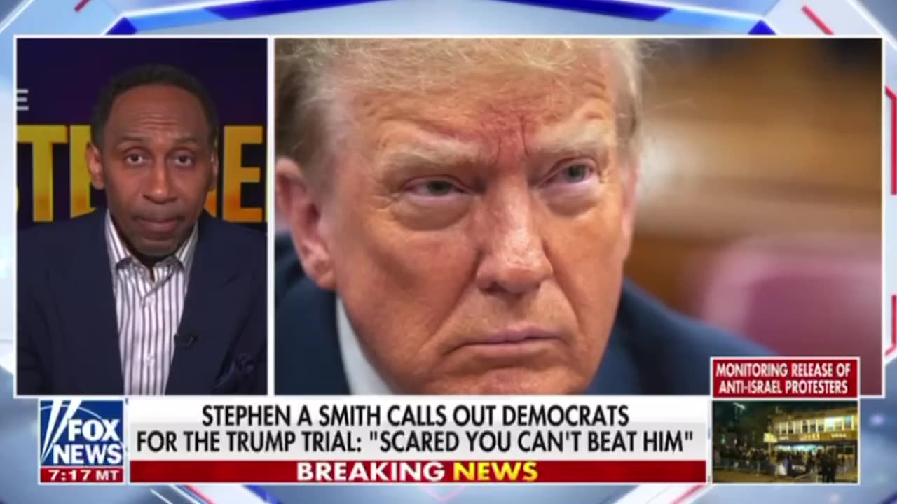 Stephen Smith calls out Democrats for Trump trial: "Scared you can't beat him?"