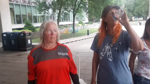 Memorial ride in Hamilton ( unedited)