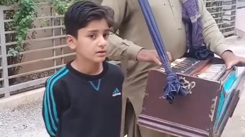 Son and father very heart touching voice