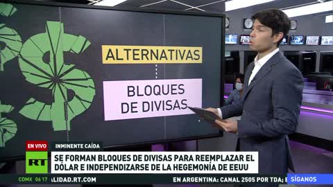 I blocchi valutari cercano di sostituire il dollaro statunitense.Oltre all'aumento dell'inflazione il dollaro sta perdendo sempre più importanza nell'economia mondiale.il ruolo della valuta statunitense continuerà a scendere