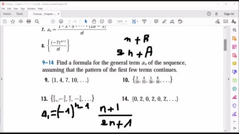 Math (calculus 211) Week 14 Tutorial 11.1-11.2 Part 1