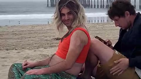 when he realizes it's NOT his GIRLFRIEND !