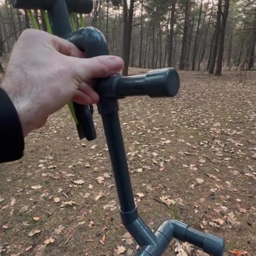 Amazing Arrow Launcher made From Plastic Pipe