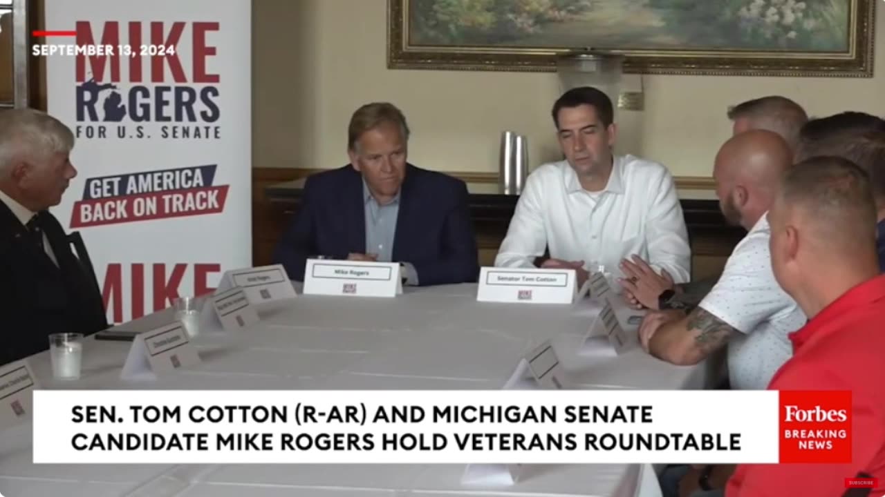 TOM COTTON 4 MIKE ROGERS IN MICHIGAN - MUSIC PASTIME -