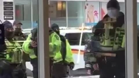02/20/22 Ottawa coffee shop harassed