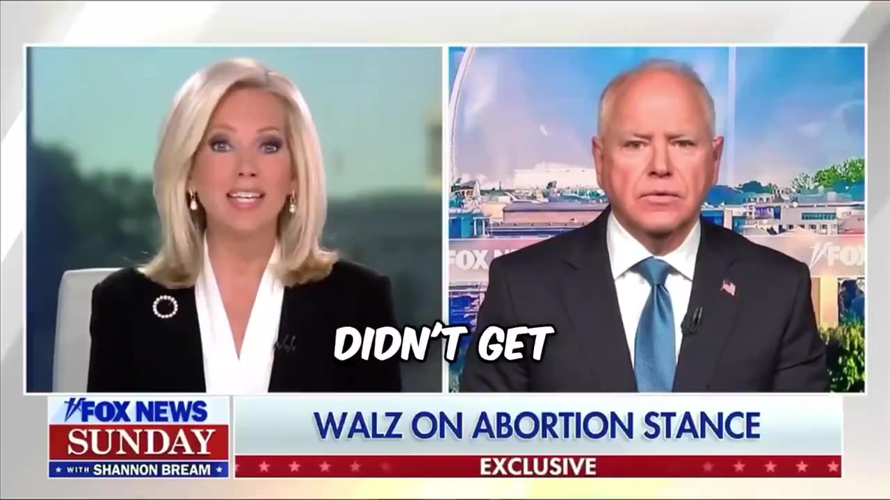 Reporter fact checks Tim Walz live on lies about woman dying from abortion laws