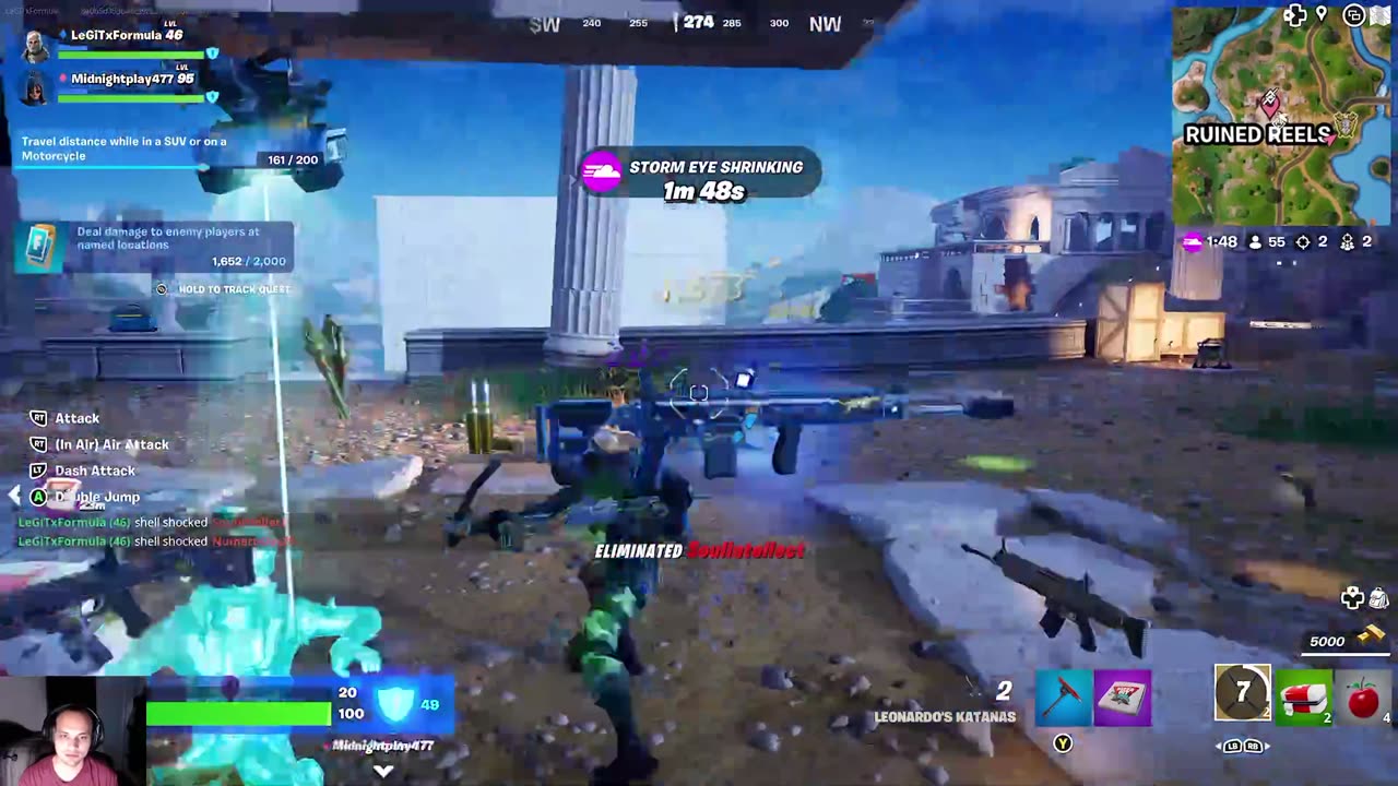 Fortnite: Dual Katana Rampage