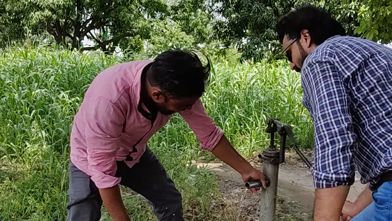 Visiting the field