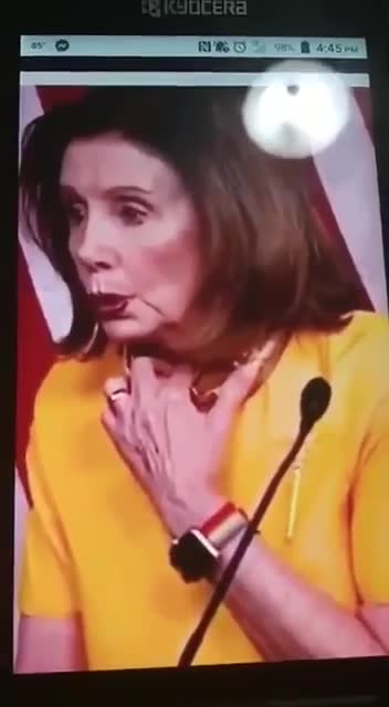 Nancy Pelosi appears to be Drunk as F