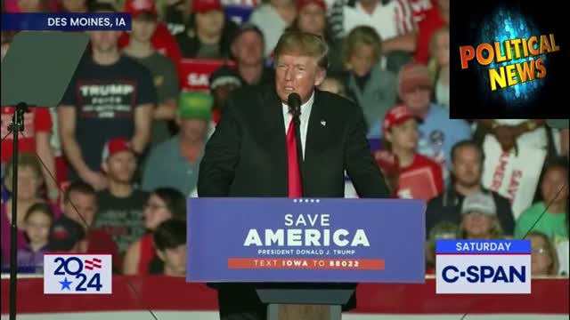 President Trump Live in IOWA 9th October 2021