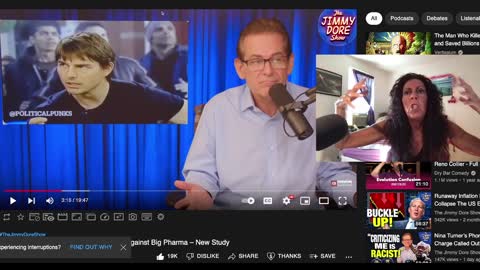 Jimmy Dore video on Tom Cruise exposing Psych Drug Harm 17 yrs Ago