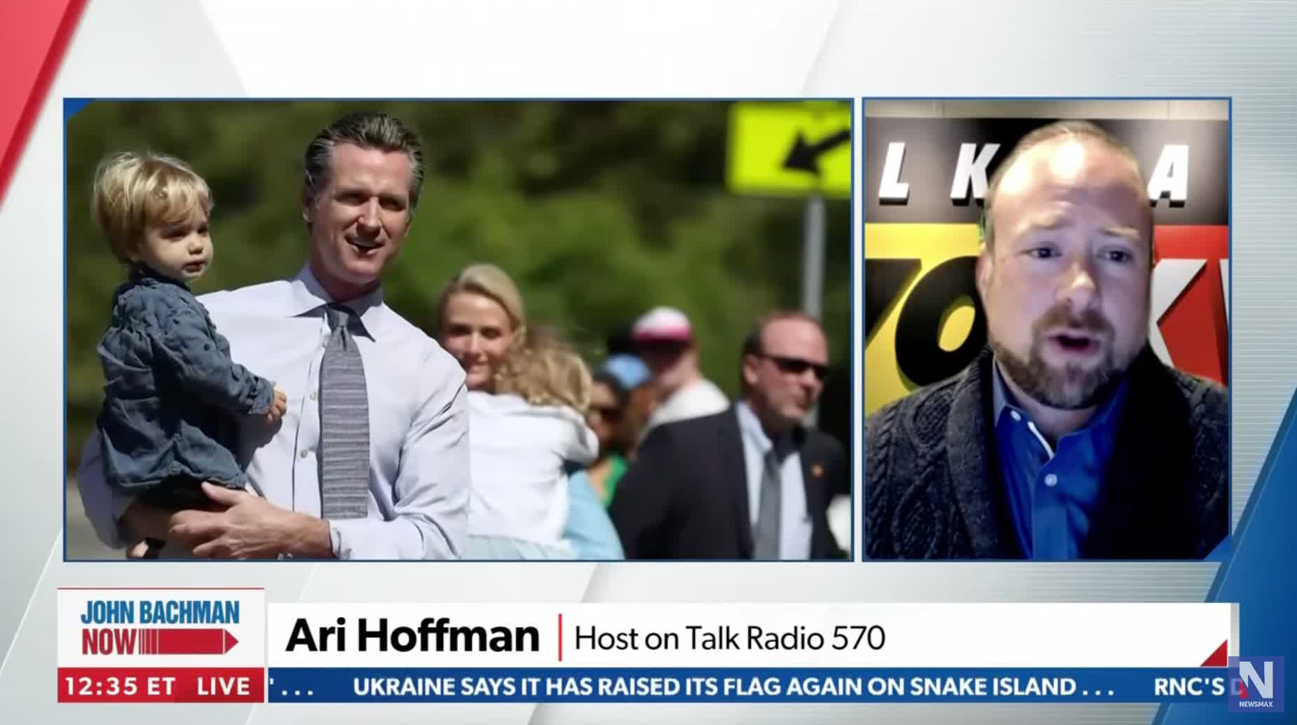 The Post Millennial's Ari Hoffman reacts to Gov. Newsom running an ad in Florida