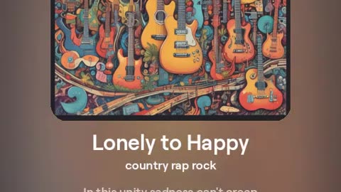 Lonely to Happy