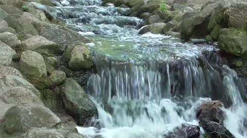 the sound of nature, water fall