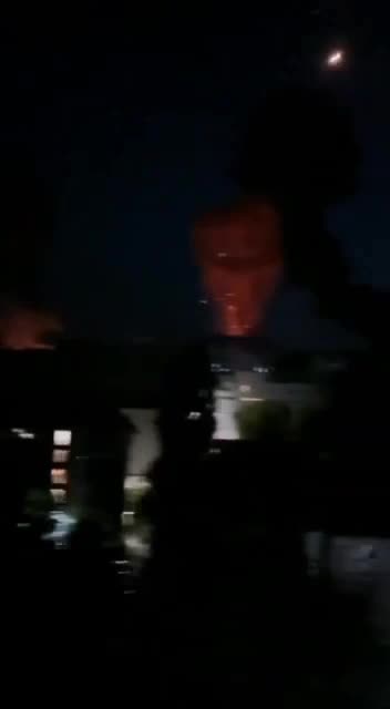 Russian missile attack on Dnipro