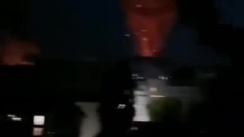 Russian missile attack on Dnipro