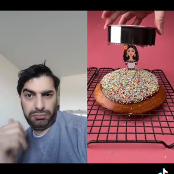 شاهد اقوى مقطع لصنع الكيك