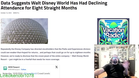 Disney World In Decline For The Past 8 Months