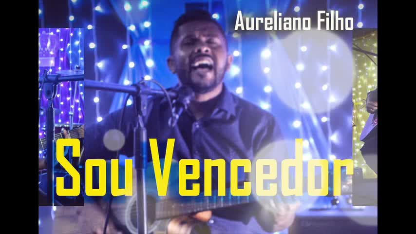 Rock gospel nome da musica sou vencedor, gravada por Aureliano Filho